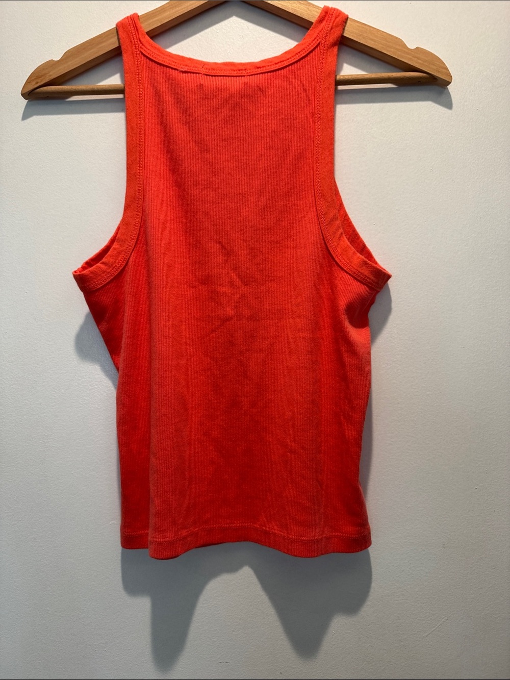 Michael Stars Hayes Persimmon Ribbed Tank - Picture 6 of 11
